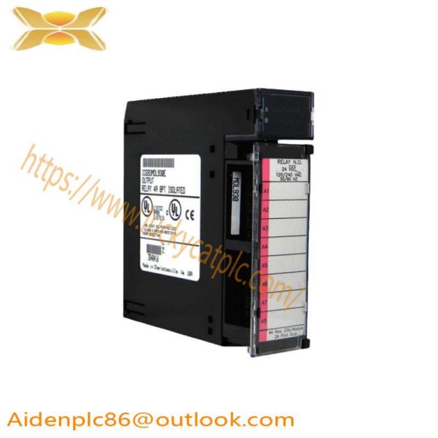GE IC693MDL930 - 4 Amp Isolated Relay Module, Advanced Control Solutions