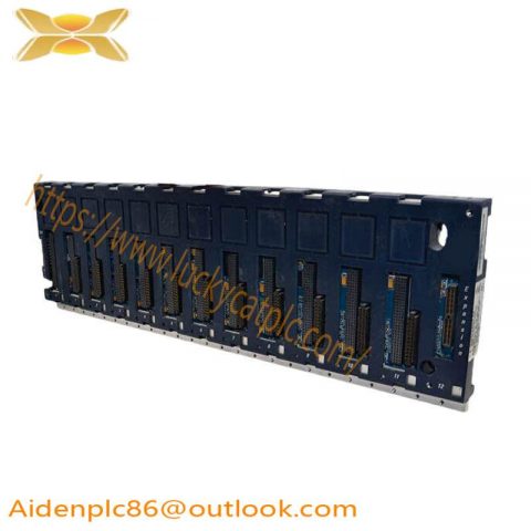 GE Industrial Controls IC695CHS012-CA Twelve Slot Backplane, for Enhanced System Flexibility