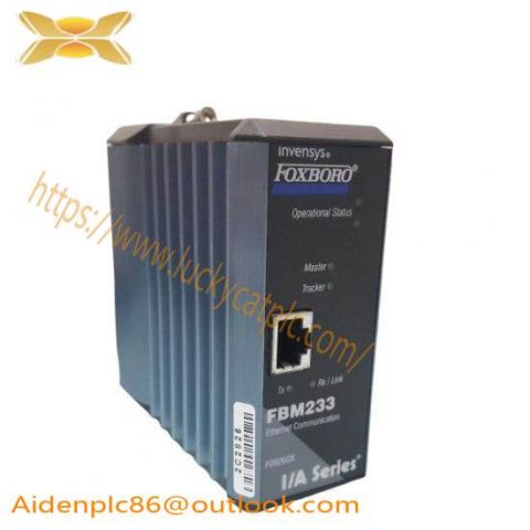 Invensys Foxboro FBM233 - I/A Series, Control Module