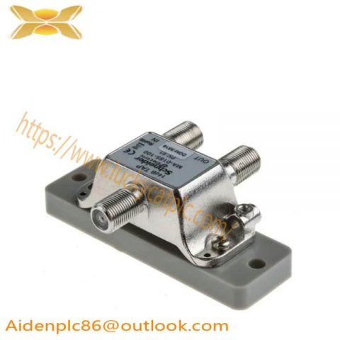 Schneider MA-0185-100 Modicon Coax Splitter, High-Frequency Signal Distribution Module