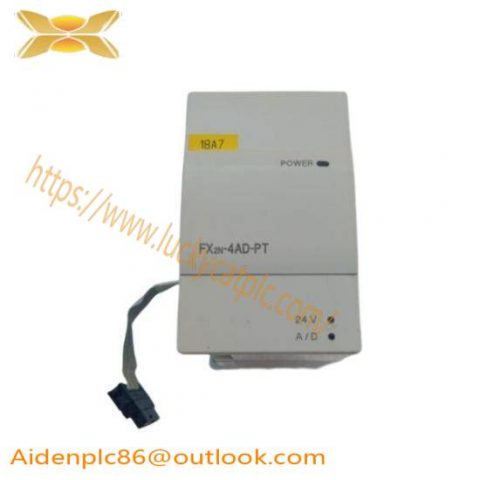 Mitsubishi FX2N-4AD-PT Programmable Logic Controller: Advanced Analog Input Module