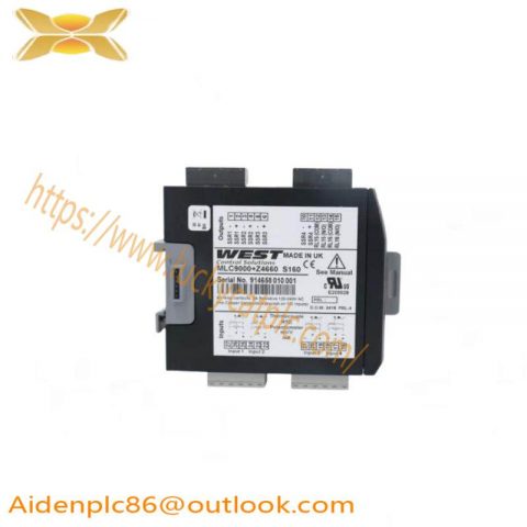 WEST MLC9000+Z4660 Temperature Control System, Advanced Industrial Automation Solution
