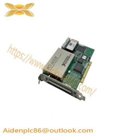 National Instruments PCI-6033E Data Acquisition Card - High-Precision, 32-bit Analog Input & 16-bit Analog Output