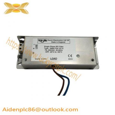 OMRON R88A FIW 107-E RFI FILTER - Noise Reduction Solution for Industrial Control Systems