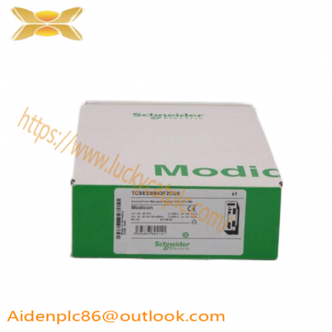 Schneider Modicon 140NRP31201 Ethernet Fiber Converter