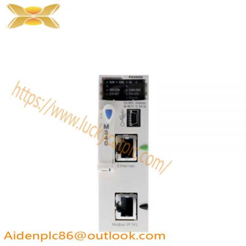 Schneider Electric's BMXP342020 Modular PLC Processor, 0.095A, 24VDC