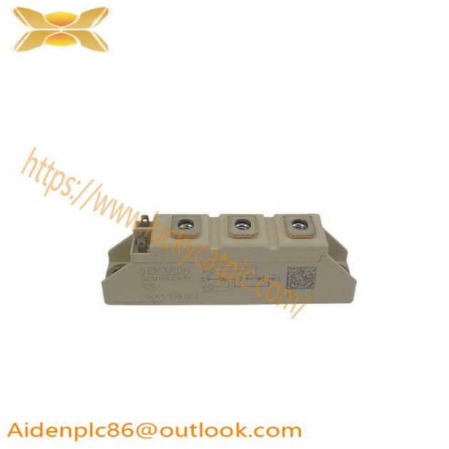 Semikron SKKT106/16E - High Efficiency Diode Module, 350V, 16A, Power Electronics