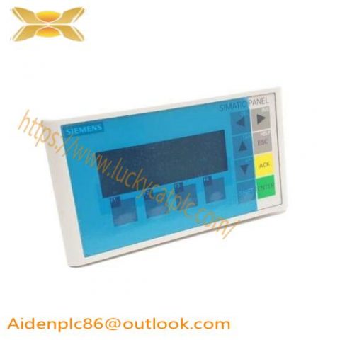 Siemens 6AV6640-0BA11-0AX0: Advanced Operator Panel for Industrial Control Systems