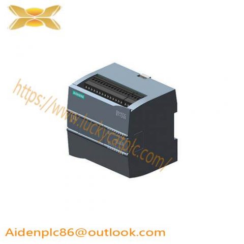 Siemens S7-1200 Compact CPU 1212C, DC/DC/DC, I/O 8 DI/6 DO/2 AI, 20.4-28.8V DC, 75KB Memory