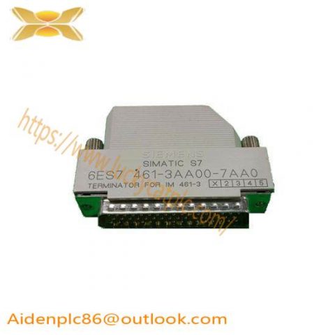 SIEMENS 6ES7461-3AA01-7AA0 Terminating Connector, High-Quality Connection for Industrial Automation