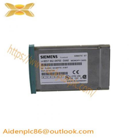 SIEMENS 6ES7952-0KF00-0AA0 - High-Performance Memory Card for Industrial Automation