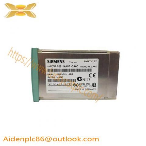 Siemens 6ES7952-1AK00-0AA0 RAM Memory Card for S7-400