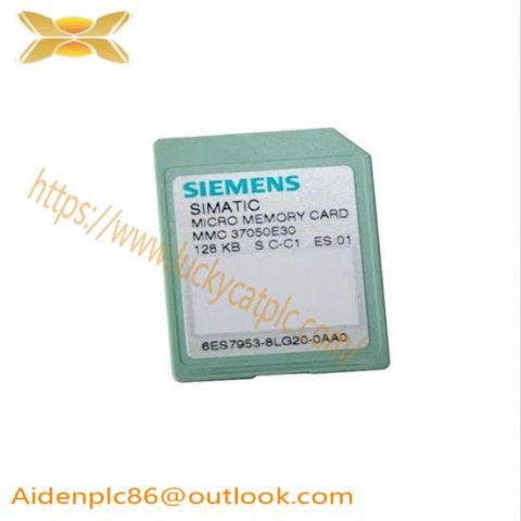SIEMENS 6ES7953-8LB00-0AA0 Micro Memory Card for S7-300/C7/ET 200, 3V NFlash, 64KB
