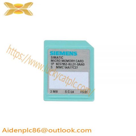 SIEMENS 6ES7953-8LL31-0AA0 Micro Memory Card for S7-300/C7/ET 200, 3V NFlash, 64KB