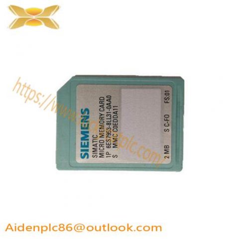 Siemens 6ES7953-8LL31-0AA0 Micro Memory Card for Industrial Control