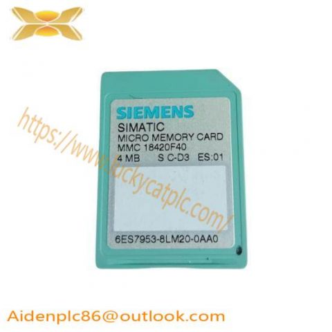 Siemens Micro Memory Card 6ES7 953-8LM20-0AA0: Industrial Control System Solution