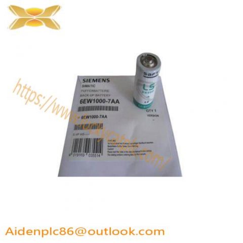 Siemens 6EW1000-7AA: Advanced Lithium Backup Battery SNR for Industrial Automation