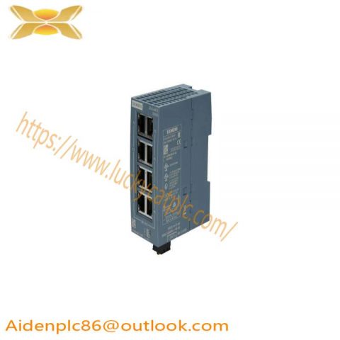 Siemens 6GK5008-0BA10-1AB2 Industrial Ethernet Switch - Reliable Network Foundation for Small Scale Applications