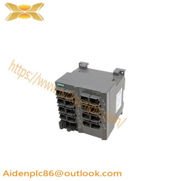 SIEMENS SCALANCE X216 Managed IE Switch 6GK5216-0BA00-2AA3, Advanced Industrial Networking Solution