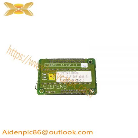 Siemens 6RX1240-0AS76 Control Module for Industrial Automation