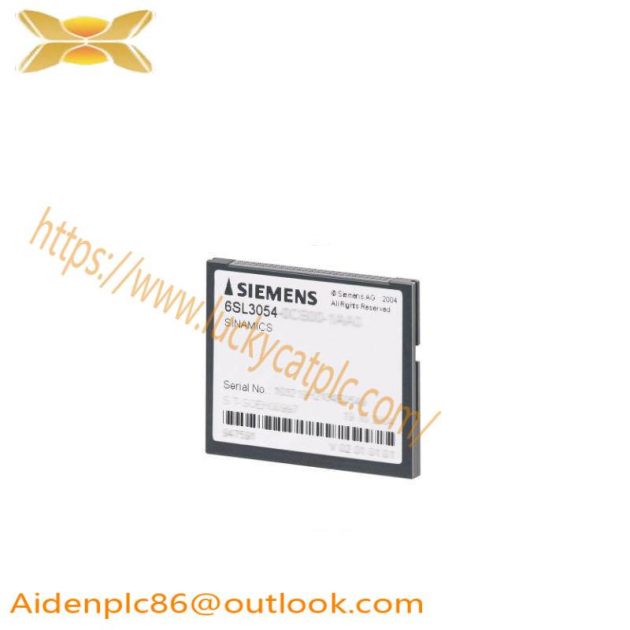 Siemens SINAMICS S120 CompactFlash Card 6SL3054-0AA01-1AA0: Industrial Control Solutions for Enhanced Efficiency