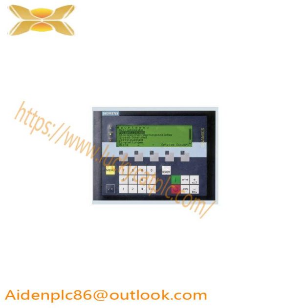 Siemens 6SL3055-0AA00-4CA5 Sinamics Operator Panel: Advanced HMI for Industrial Automation