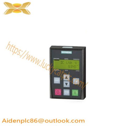 SIEMENS 6SL3255 Basic Operator Panel for Industrial Controls, Optimized for Efficient Machine Management