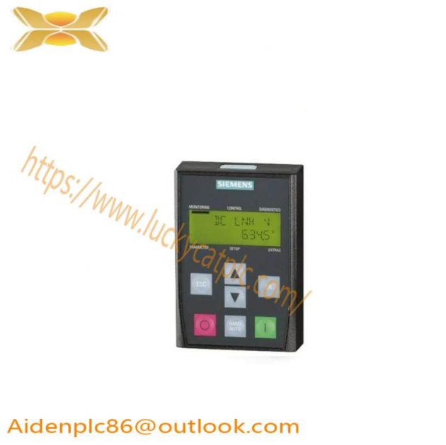 SIEMENS 6SL3255 Basic Operator Panel for Industrial Controls, Optimized for Efficient Machine Management