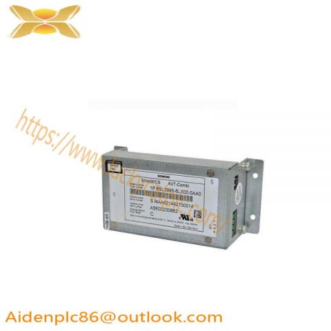 SIEMENS 6SL3995-6LX00-0AA0 AVT Combination Sinamic Converters -SA: Industrial Automation Powerhouse