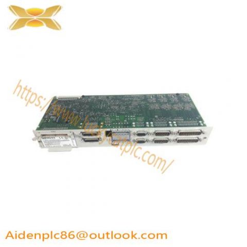 SIEMENS 6SN1118 Control Unit: High-Power 2-Axis Automation Module