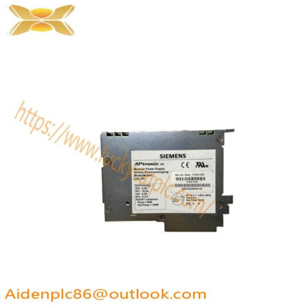 SIEMENS A5E02625805-H2 Panel PC Power Supply, Designed for Industrial Automation
