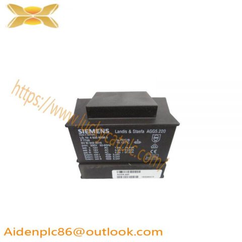 SIEMENS AGG5.220 - Power Transformer for LMV5 System