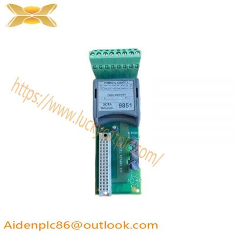 ICS TRIPLEX T9851 Analog Output Module - Precision Control in Manufacturing