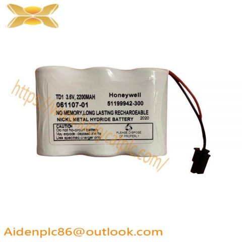 Honeywell TC-BATT03 51199942-300 | Spare Battery Extension for Industrial Controls