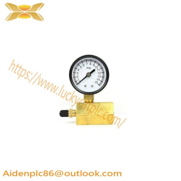 Thrifco Plumbing 8705TPE010S1W0N5 | Gas Pressure Test Gauge