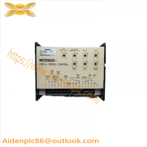 Woodward CONTROL-2301LV Speed Control - Precise Engine Speed Management for Industrial Applications