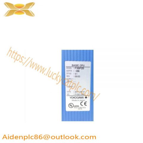 Yokogawa F3BP20-0N Basic CPU Module: Efficient & Reliable Control Core