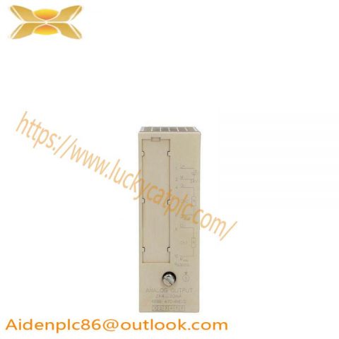 SIEMENS 6ES5470-8MC12: Compact Analog Output Module for Advanced Control Applications