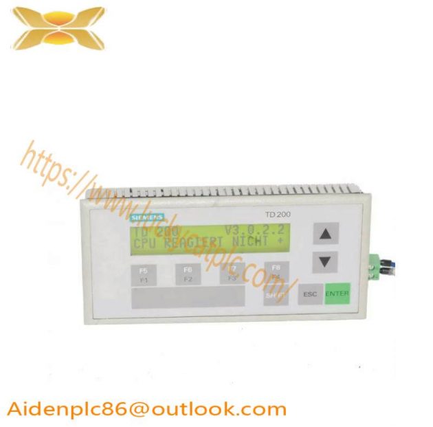 SIMATIC S7 TD 200, 6ES7272-0AA30-0YA1, Industrial Display Panel