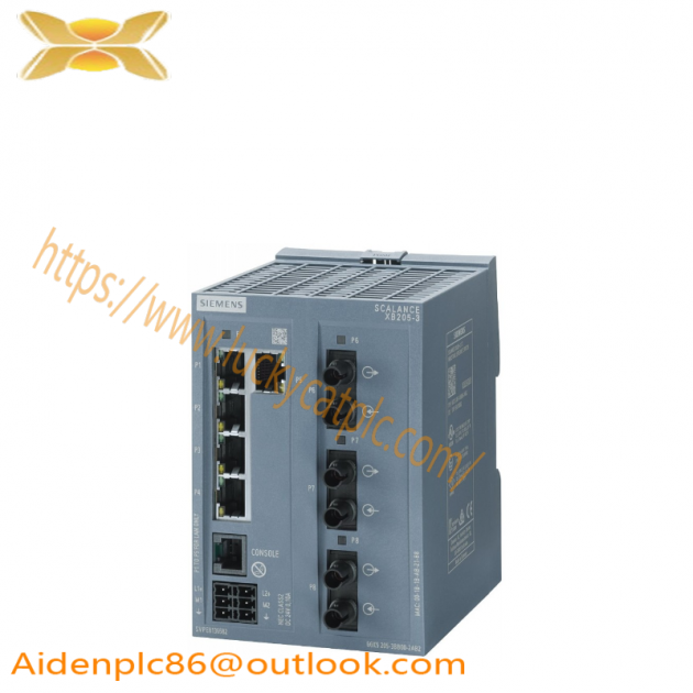 SIEMENS SCALANCE XB004-1G 6GK5004-1GL00-1AB2 - High Performance Unmanaged Industrial Ethernet Switch