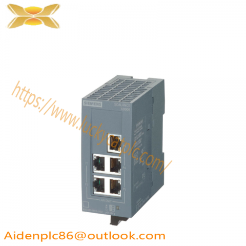 SIEMENS SCALANCE XB005, 6GK5 005-0BA00-1AB2, Industrial Ethernet Switch
