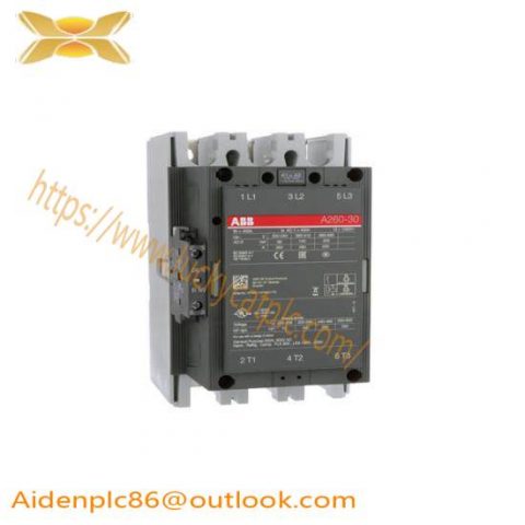 ABB A260-30 Contactor; Manufacturer: ABB