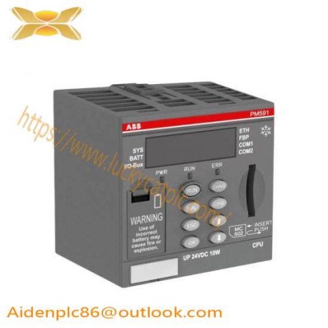 ABB PM591-ETH Ethernet Module for PLC Control Systems