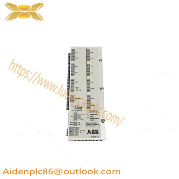 ABB APBU-44CE 3ABD68243262-D Branching Unit - Advanced Process Control Solution