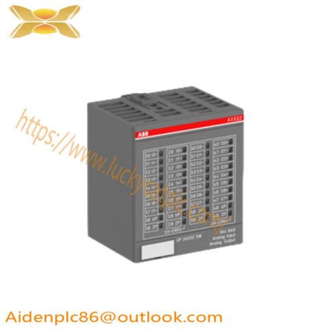 ABB AX522 8AI/8AO Power Supply Module: High-Performance, Versatile PLC Component