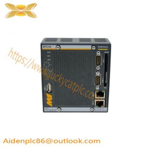 BACHMANN MPC240: Industrial PLC Module for Advanced Automation Solutions