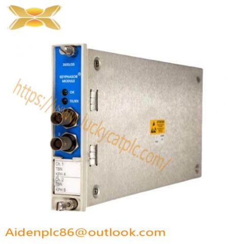 BENTLY 3500/25 Control Module, Advanced Industrial Automation Solution