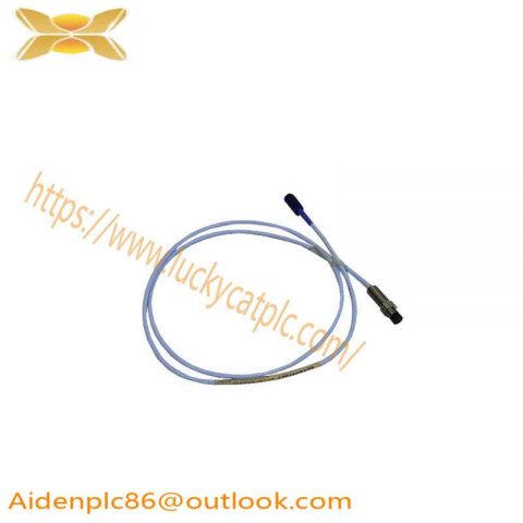 Bently Nevada 330730-080-00-00 Extension Cable: Industrial PLC Module Connector