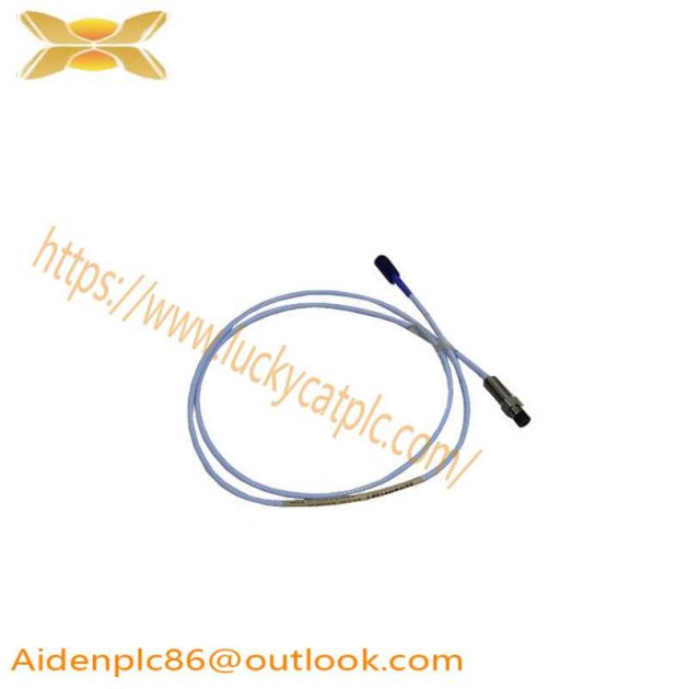 Bently Nevada 330730-080-00-00 Extension Cable: Industrial PLC Module Connector