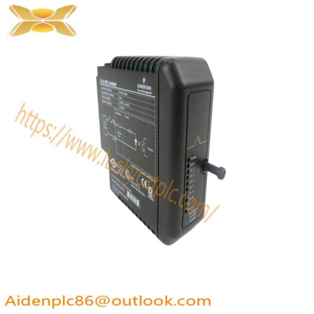 EMERSON KJ3001X1-BA1: 12P0549X112 Isolated Discrete Input Module - Precision Control Solution for Industrial Automation